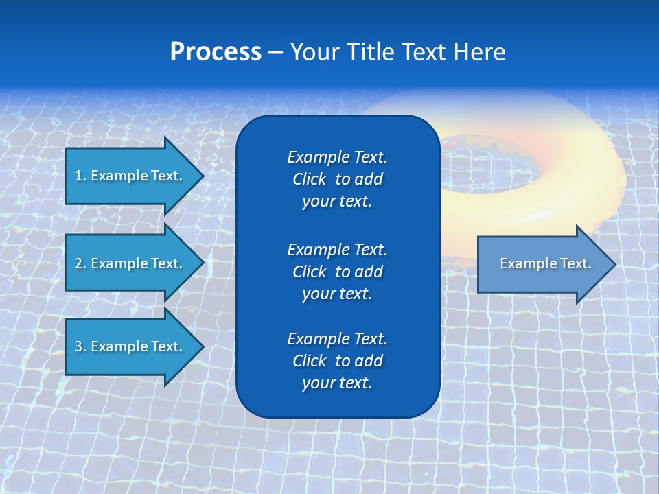 Survival Yellow Float PowerPoint Template