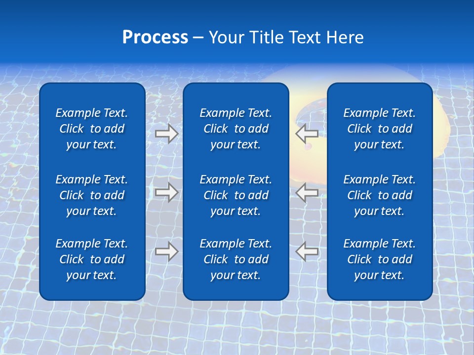 Survival Yellow Float PowerPoint Template