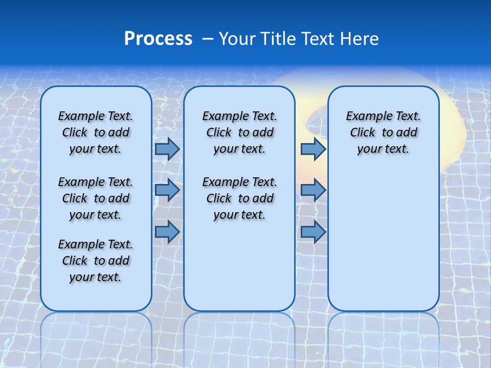 Survival Yellow Float PowerPoint Template