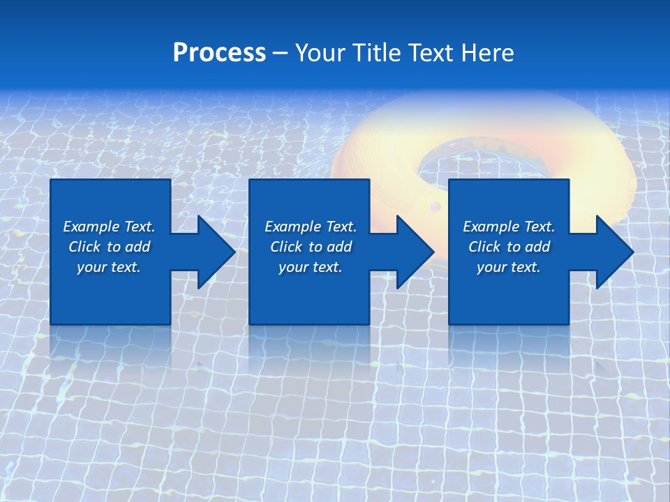 Survival Yellow Float PowerPoint Template