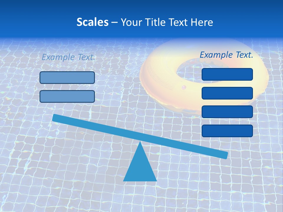 Survival Yellow Float PowerPoint Template