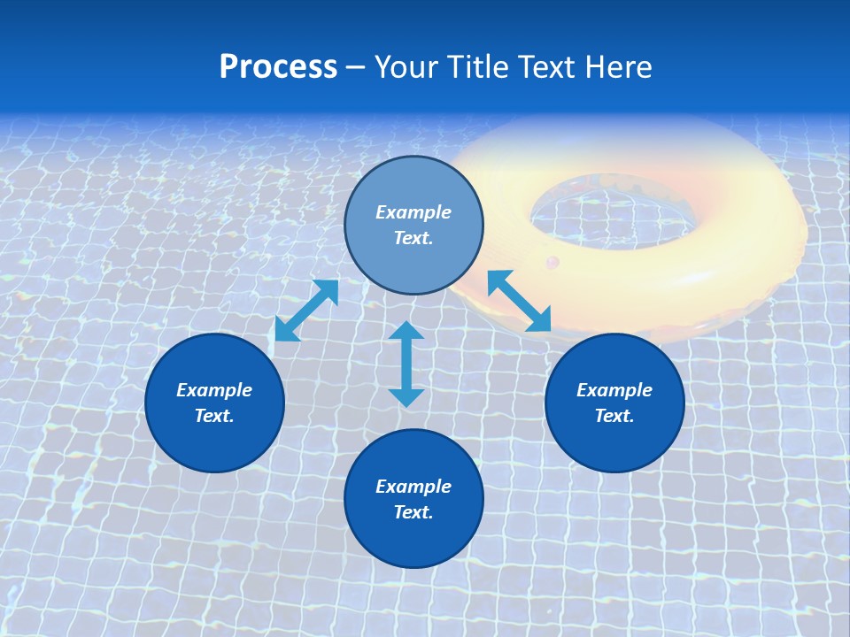 Survival Yellow Float PowerPoint Template