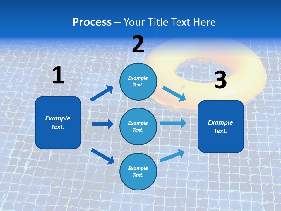Survival Yellow Float PowerPoint Template