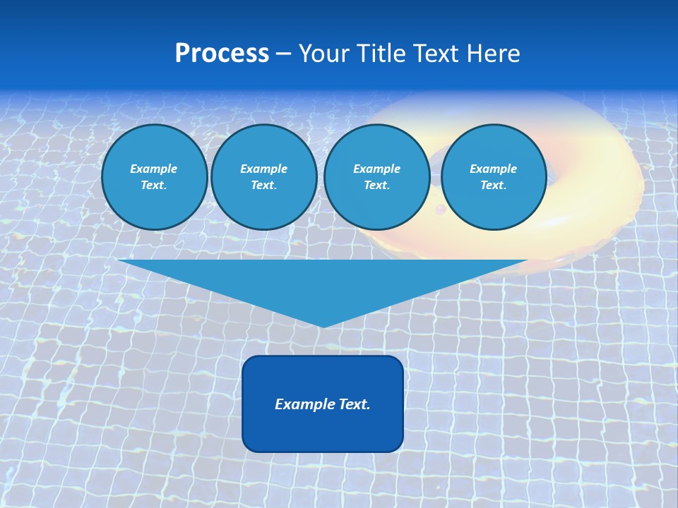 Survival Yellow Float PowerPoint Template