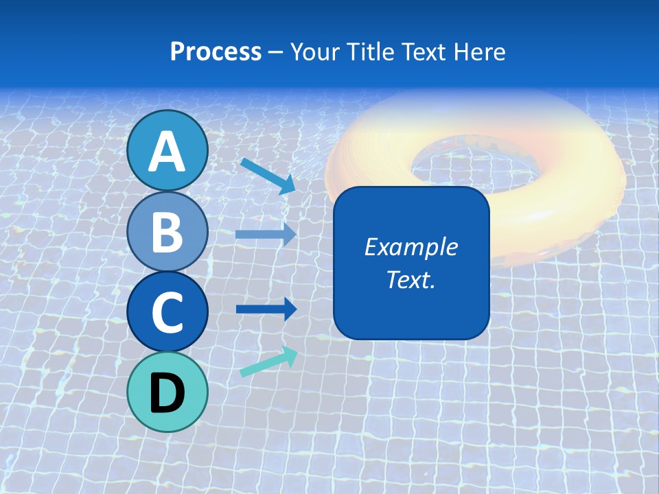 Survival Yellow Float PowerPoint Template