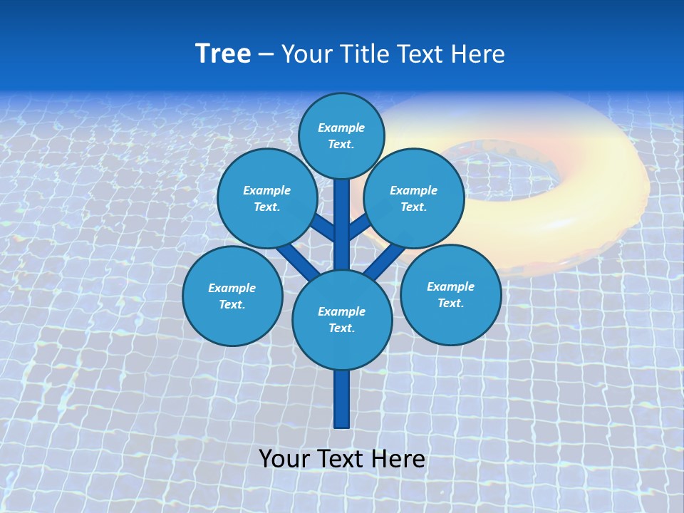 Survival Yellow Float PowerPoint Template