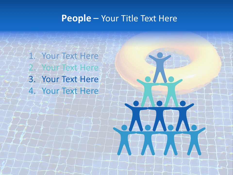 Survival Yellow Float PowerPoint Template