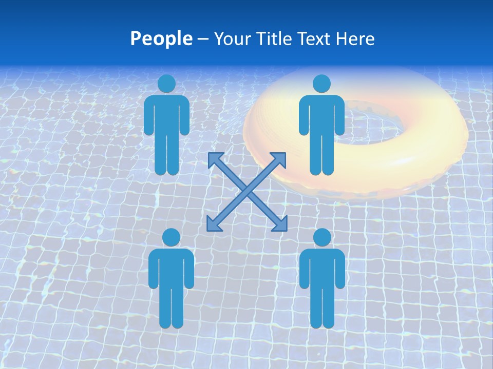 Survival Yellow Float PowerPoint Template