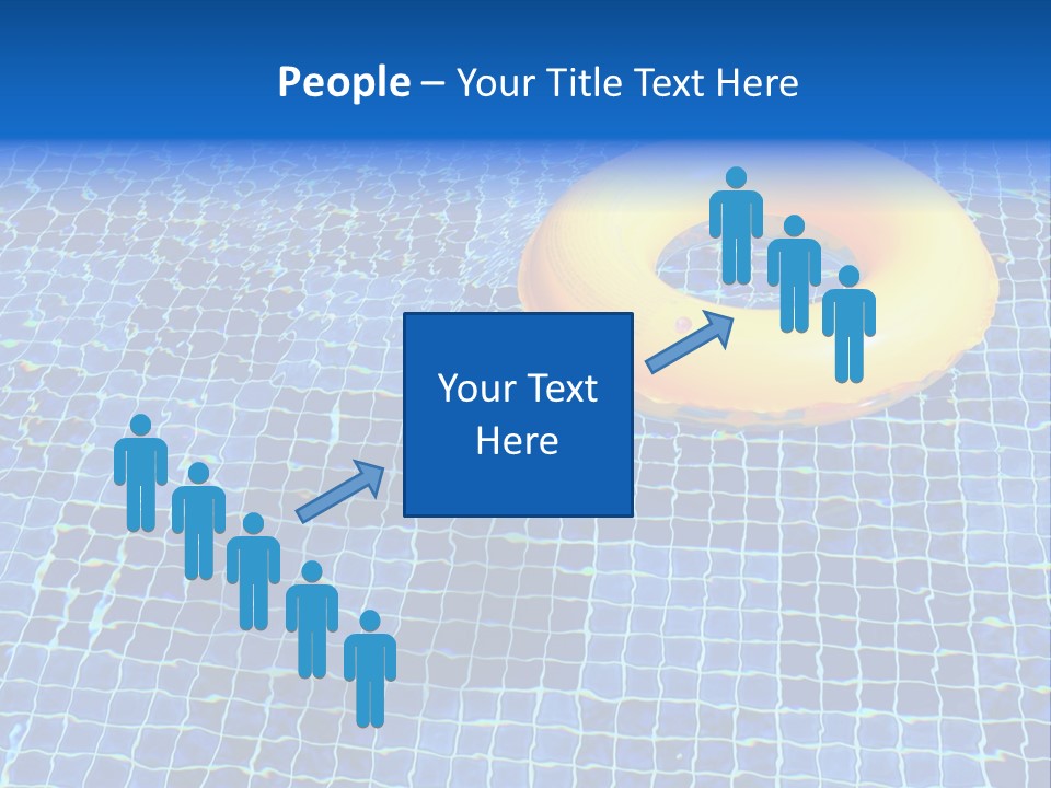 Survival Yellow Float PowerPoint Template