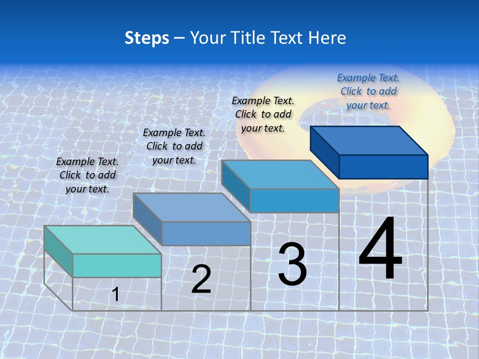 Survival Yellow Float PowerPoint Template