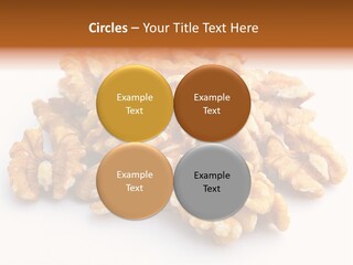 Macro White Fruit PowerPoint Template