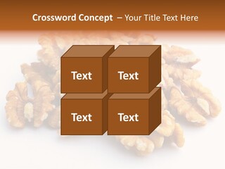 Macro White Fruit PowerPoint Template