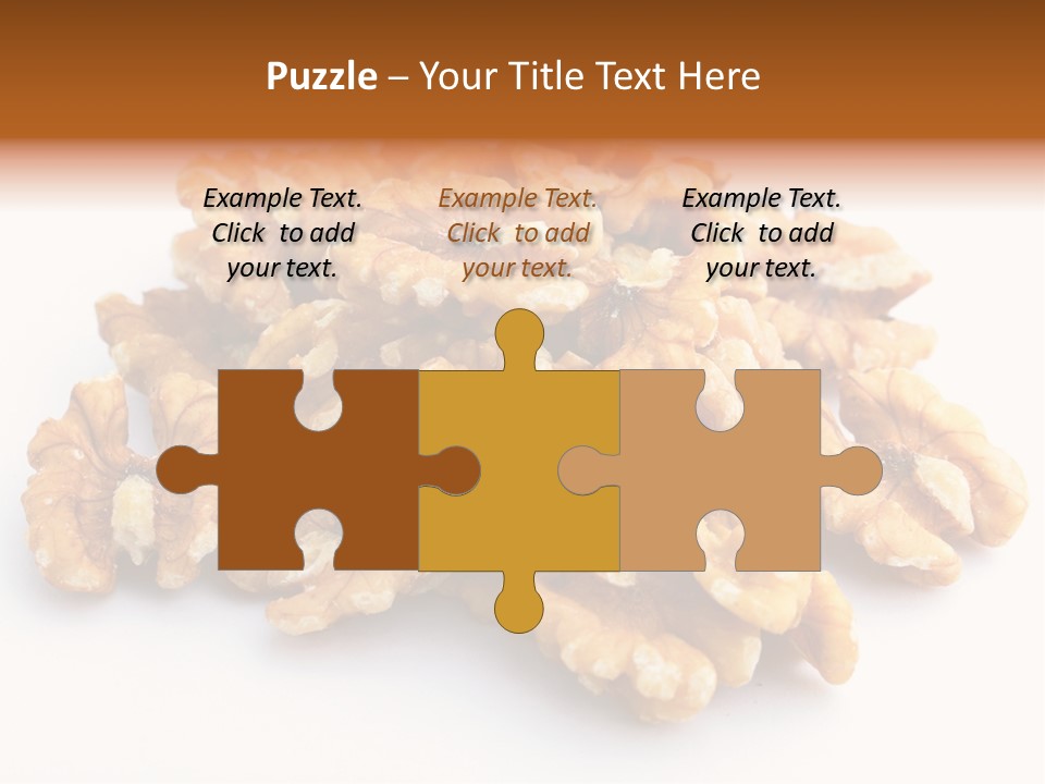 Macro White Fruit PowerPoint Template