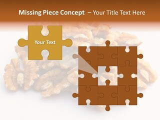 Macro White Fruit PowerPoint Template