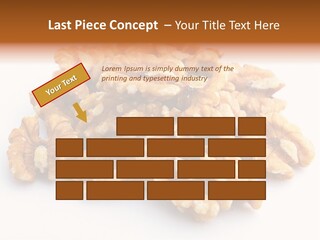 Macro White Fruit PowerPoint Template