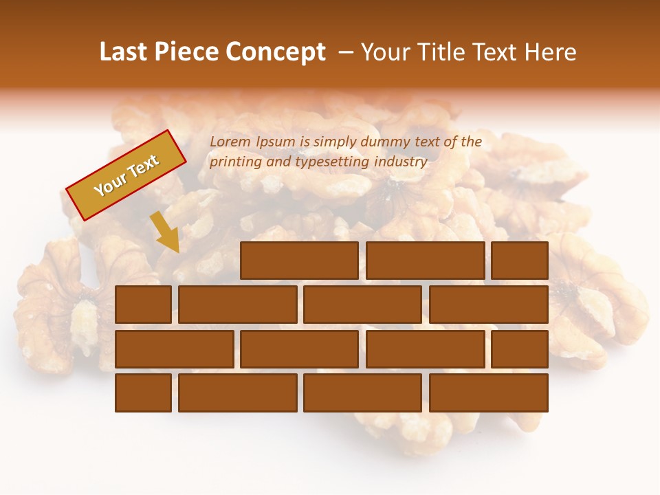 Macro White Fruit PowerPoint Template