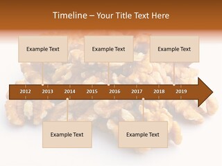 Macro White Fruit PowerPoint Template