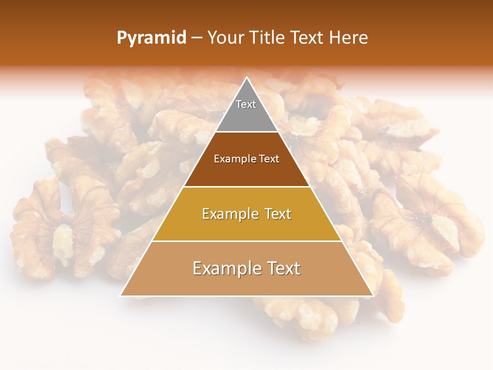 Macro White Fruit PowerPoint Template