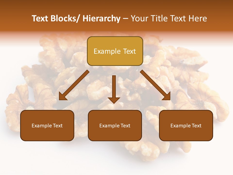 Macro White Fruit PowerPoint Template