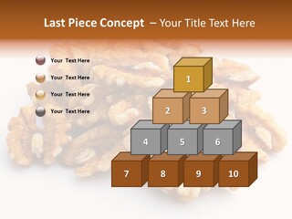 Macro White Fruit PowerPoint Template