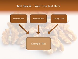 Macro White Fruit PowerPoint Template