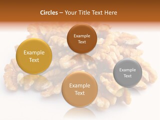 Macro White Fruit PowerPoint Template