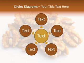 Macro White Fruit PowerPoint Template