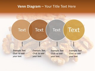 Macro White Fruit PowerPoint Template