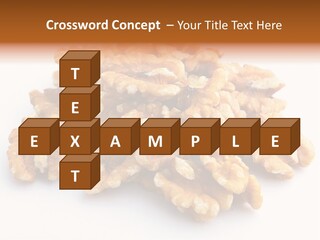 Macro White Fruit PowerPoint Template