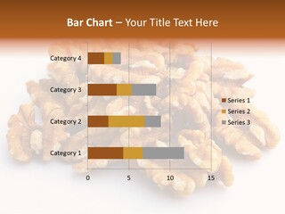 Macro White Fruit PowerPoint Template