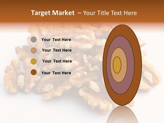 Macro White Fruit PowerPoint Template