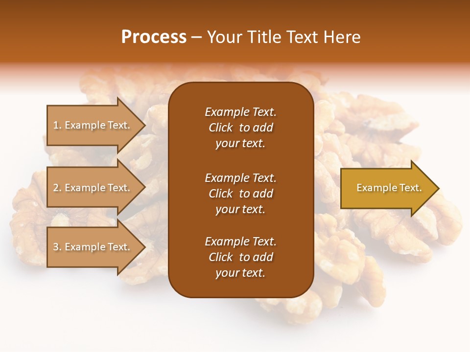 Macro White Fruit PowerPoint Template