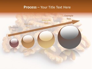 Macro White Fruit PowerPoint Template