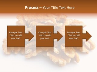 Macro White Fruit PowerPoint Template