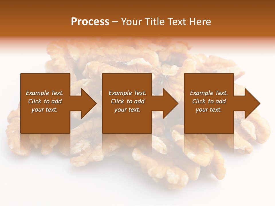 Macro White Fruit PowerPoint Template