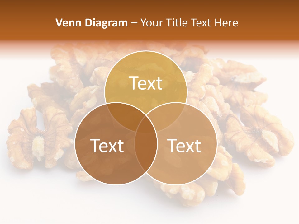 Macro White Fruit PowerPoint Template