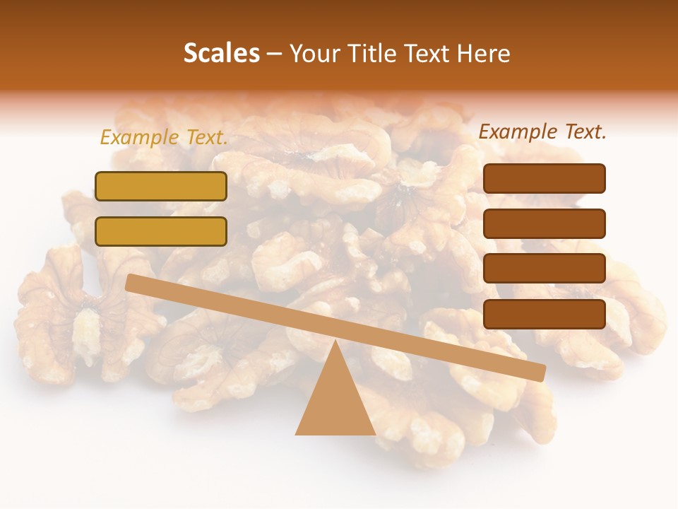 Macro White Fruit PowerPoint Template