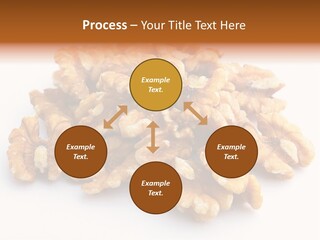 Macro White Fruit PowerPoint Template