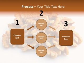 Macro White Fruit PowerPoint Template