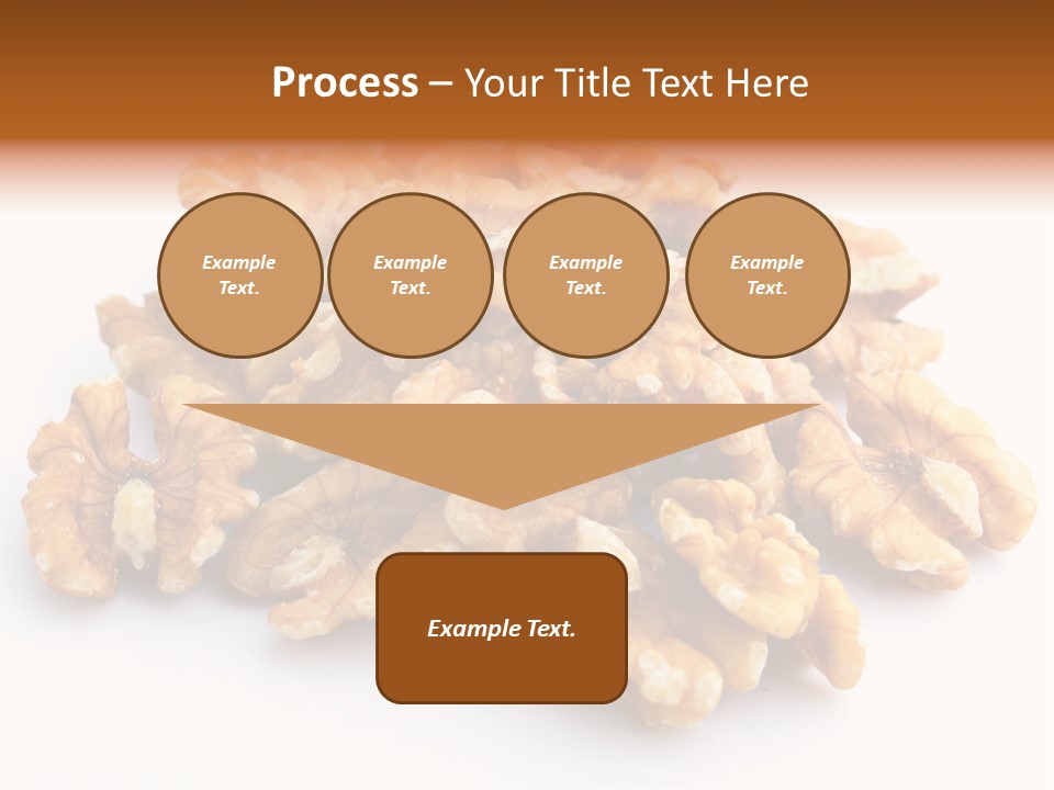 Macro White Fruit PowerPoint Template