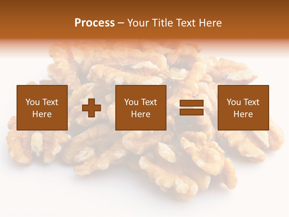 Macro White Fruit PowerPoint Template