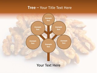 Macro White Fruit PowerPoint Template