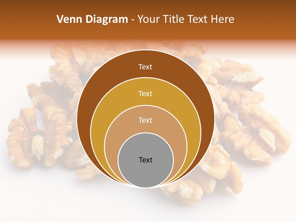 Macro White Fruit PowerPoint Template