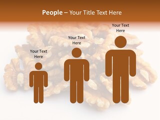 Macro White Fruit PowerPoint Template