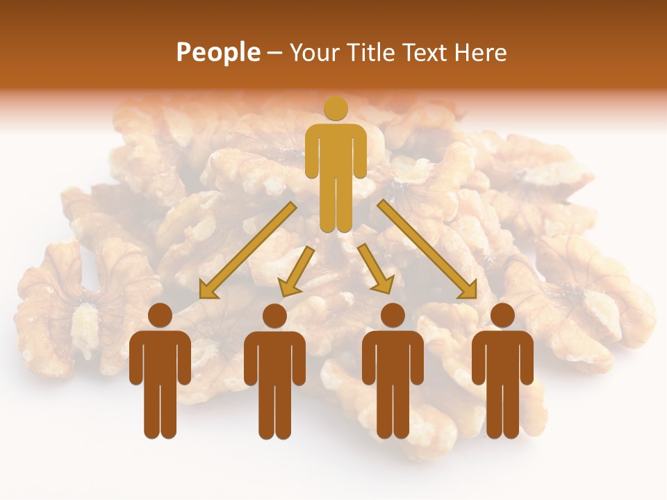 Macro White Fruit PowerPoint Template