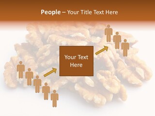 Macro White Fruit PowerPoint Template