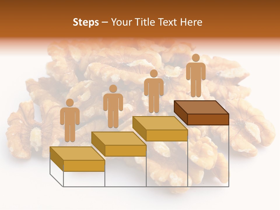 Macro White Fruit PowerPoint Template