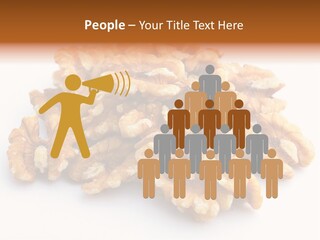 Macro White Fruit PowerPoint Template