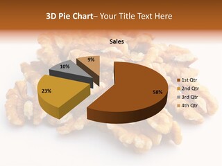 Macro White Fruit PowerPoint Template