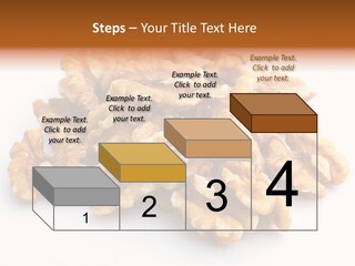 Macro White Fruit PowerPoint Template